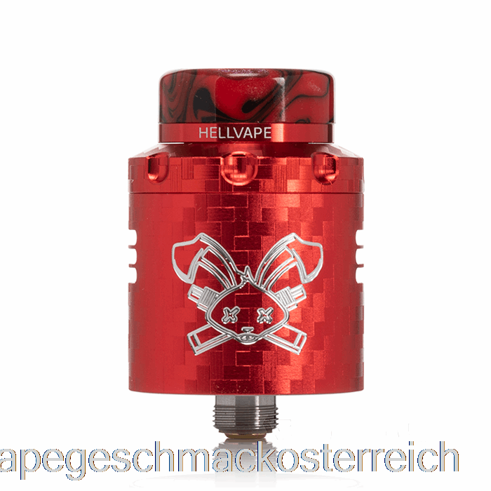 Hellvape Dead Rabbit V3 24mm RDA Red Carbon Fiber Vape Geschmack